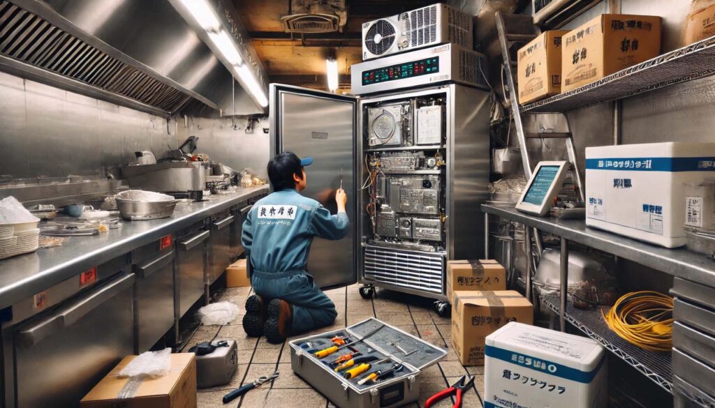 業務用冷蔵庫の対応費用