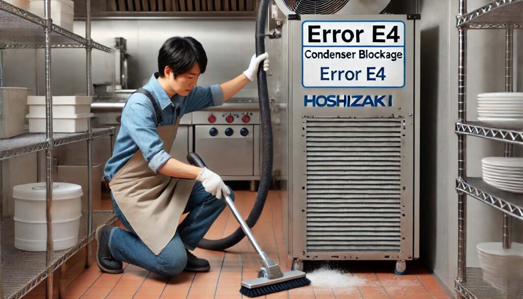 エラー E4 の意味と対応方法