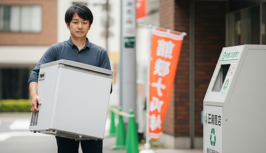 指定引取場所への持ち込みで処分する